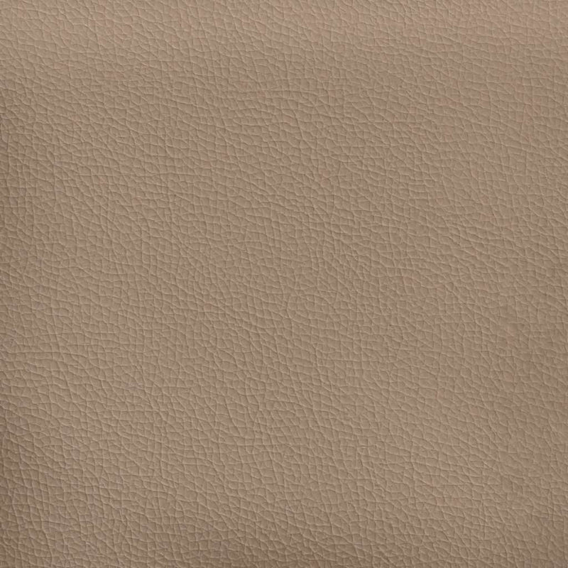 vidaXL 3-Seater Sofa Cappuccino 180 cm Faux Leather