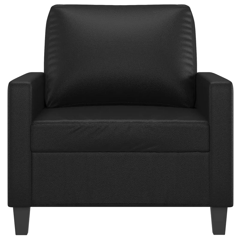 Sofa Chair Black 60 cm Faux Leather