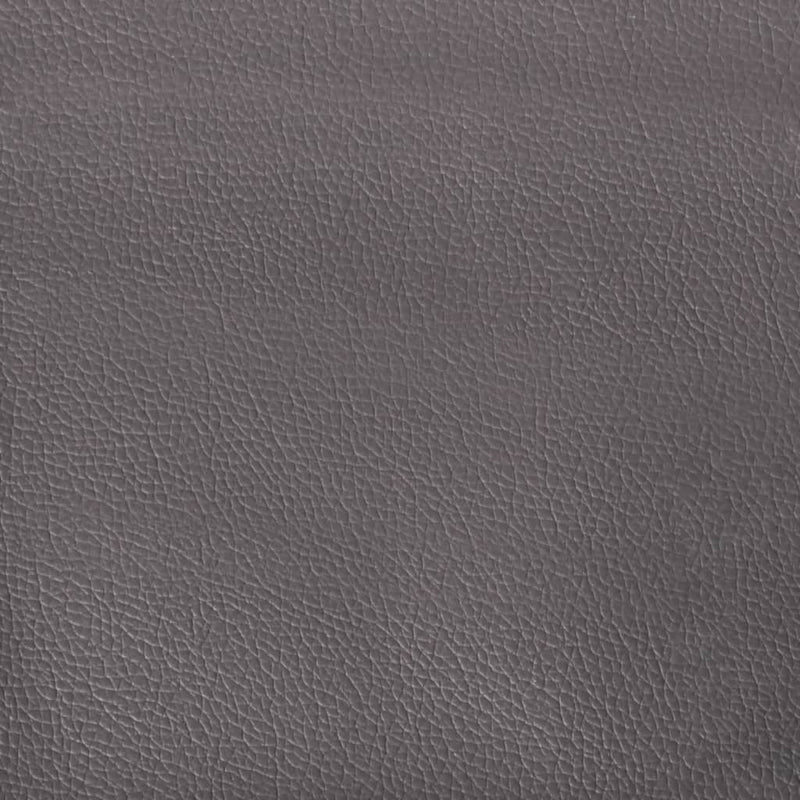 vidaXL 3-Seater Sofa Grey 180 cm Faux Leather