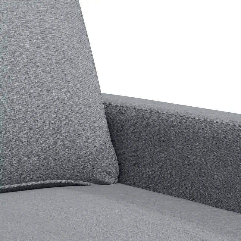 Sofa Chair Light Grey 60 cm Fabric