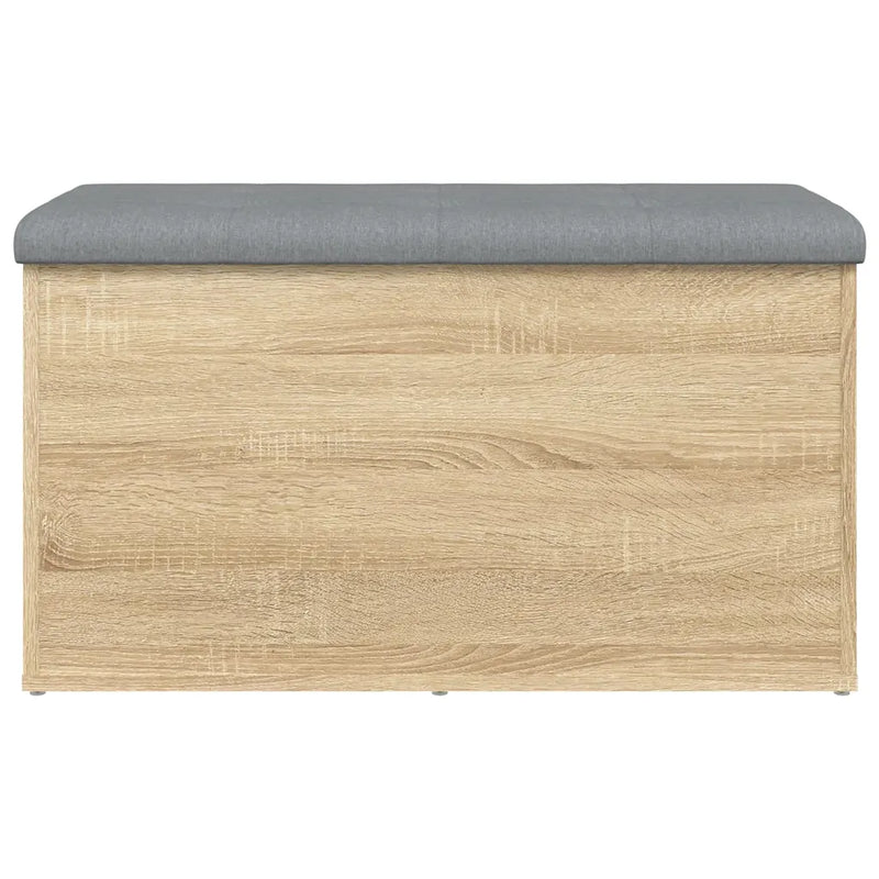 Storage Bench Sonoma Oak 82x42x45 cm Engineered Wood