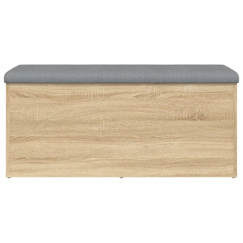 Storage Bench Sonoma Oak 102x42x45 cm Engineered Wood