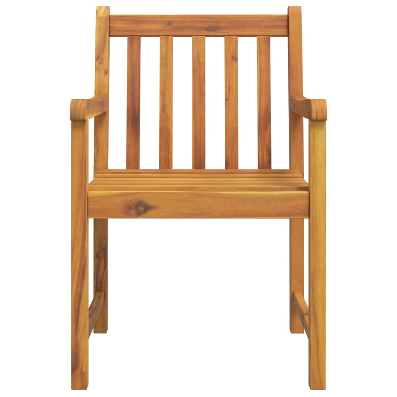 vidaXL 3 Piece Garden Dining Set Solid Wood Acacia