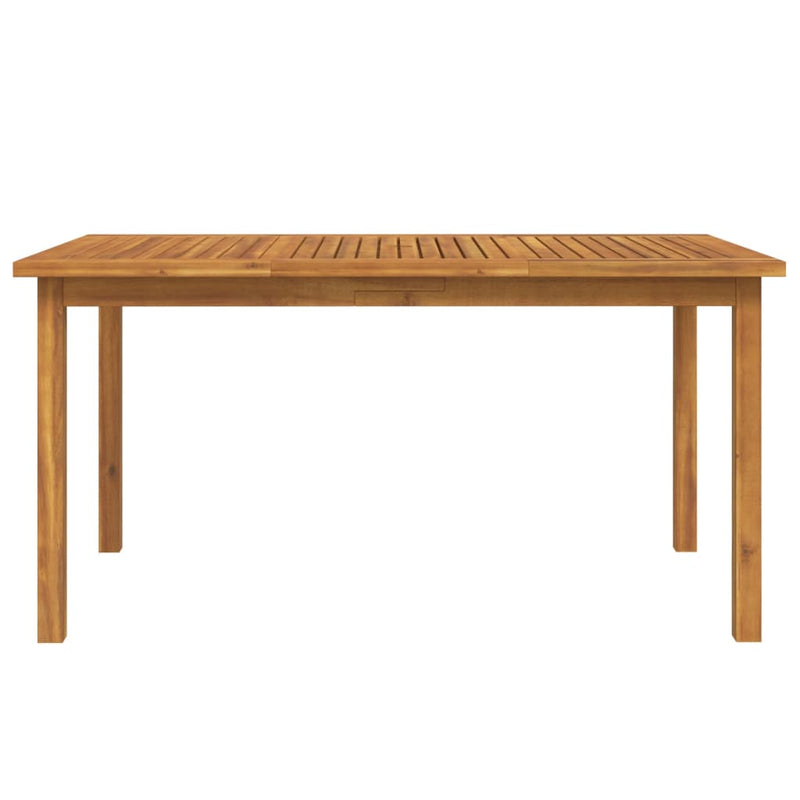 vidaXL 5 Piece Garden Dining Set Solid Wood Acacia