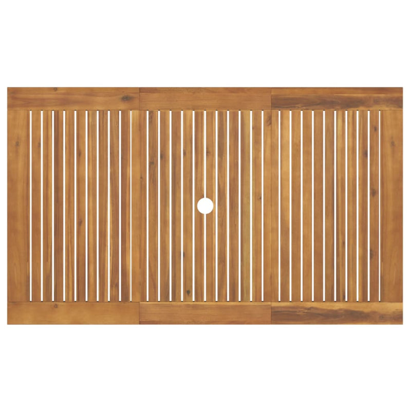 vidaXL 5 Piece Garden Dining Set Solid Wood Acacia