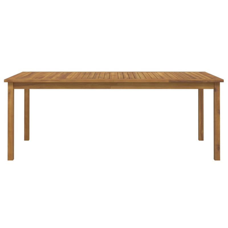 vidaXL 7 Piece Garden Dining Set Solid Wood Acacia