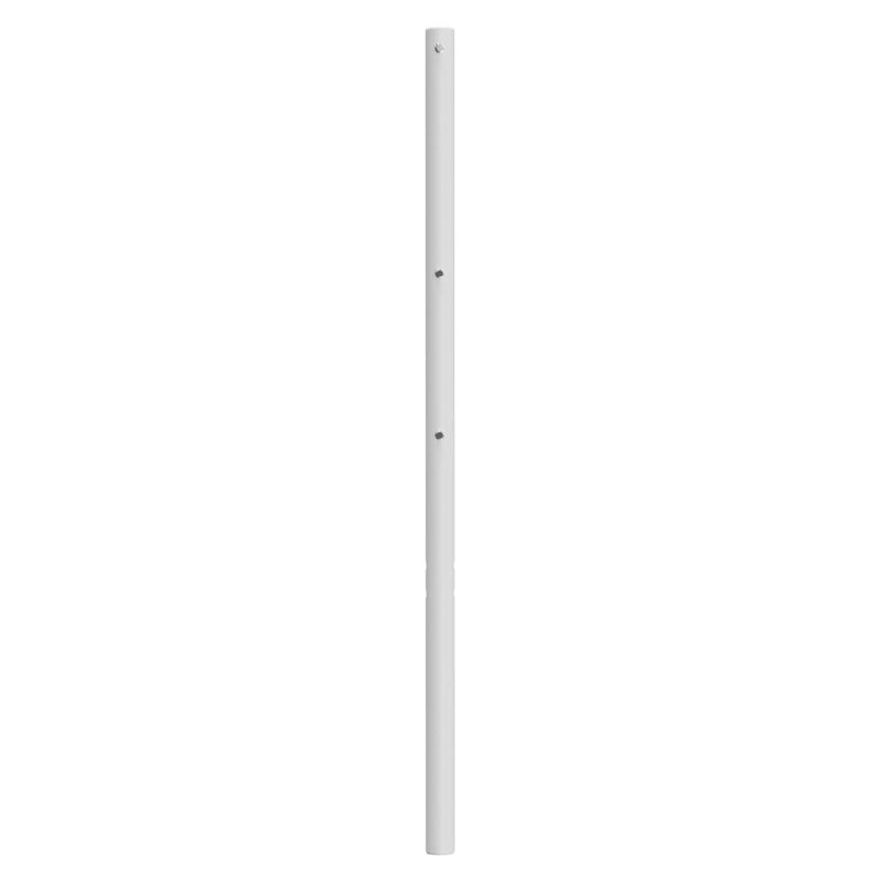 vidaXL Metal Headboard White 107 cm King Single