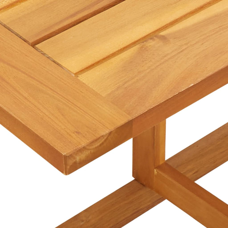 vidaXL 3 Piece Folding Garden Dining Set Solid Wood Acacia