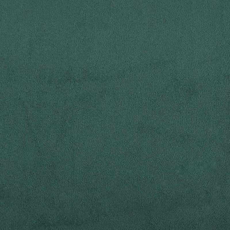 vidaXL Bench with Cushions Dark Green 120.5x65x75 cm Velvet