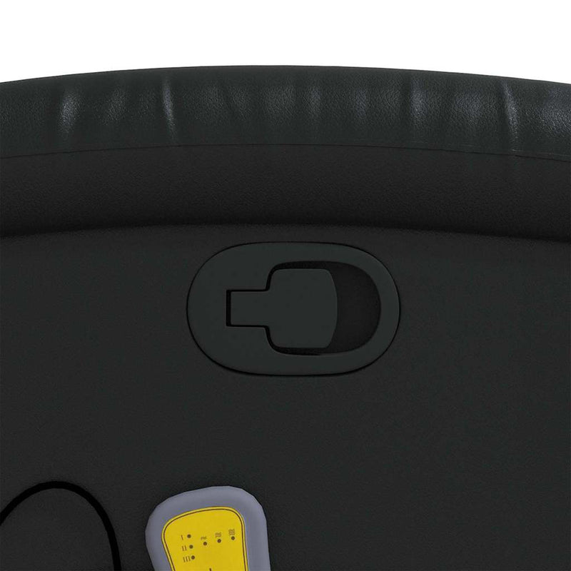 vidaXL Massage Recliner Chair Black Faux Leather