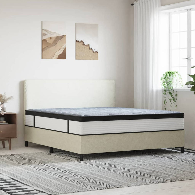 vidaXL Pocket Spring Mattress Medium 152x203 cm Queen Size