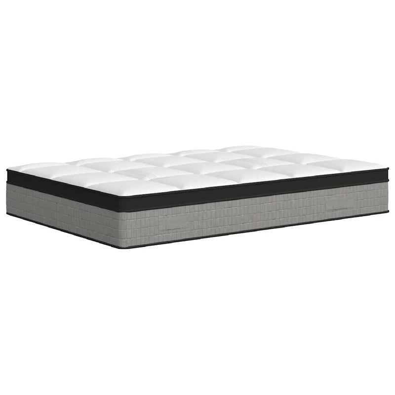 vidaXL Pocket Spring Mattress Medium Plus 137x190 cm Double Size
