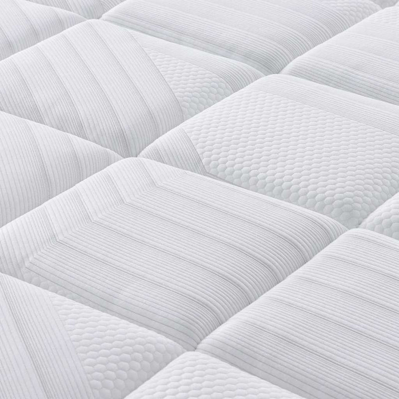 vidaXL Pocket Spring Mattress Medium Plus 137x190 cm Double Size