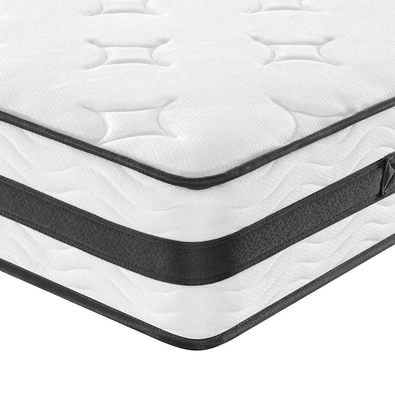 vidaXL Bonnell Spring Mattress Medium 137x190 cm Double Size