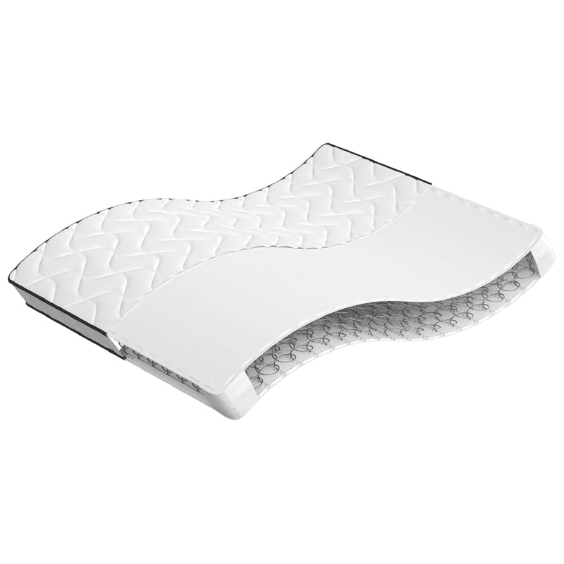 vidaXL Bonnell Spring Mattress Medium 152x203 cm Queen Size