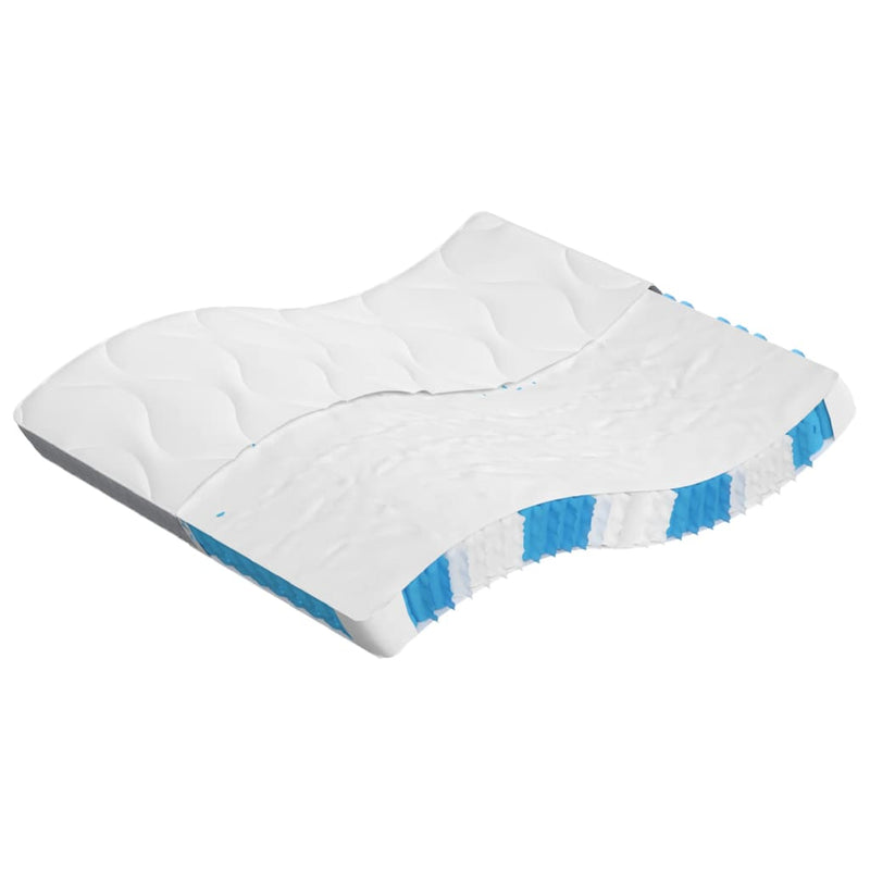 vidaXL Pocket Spring Mattress Medium 152x203 cm Queen Size