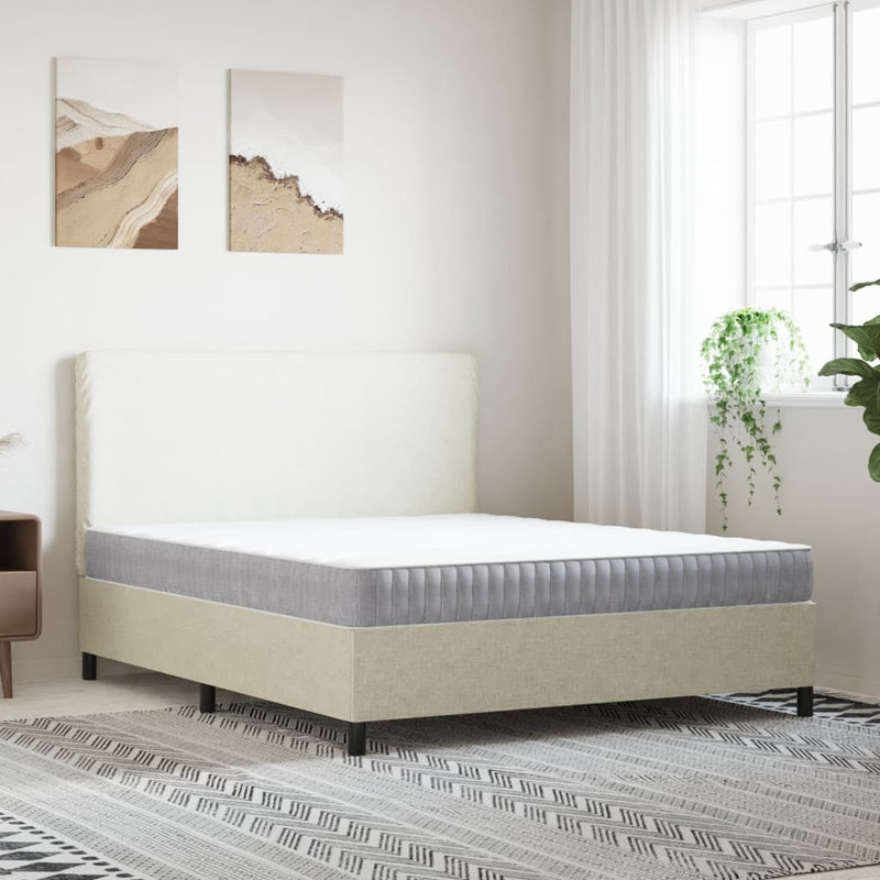vidaXL Pocket Spring Mattress Medium 152x203 cm Queen Size