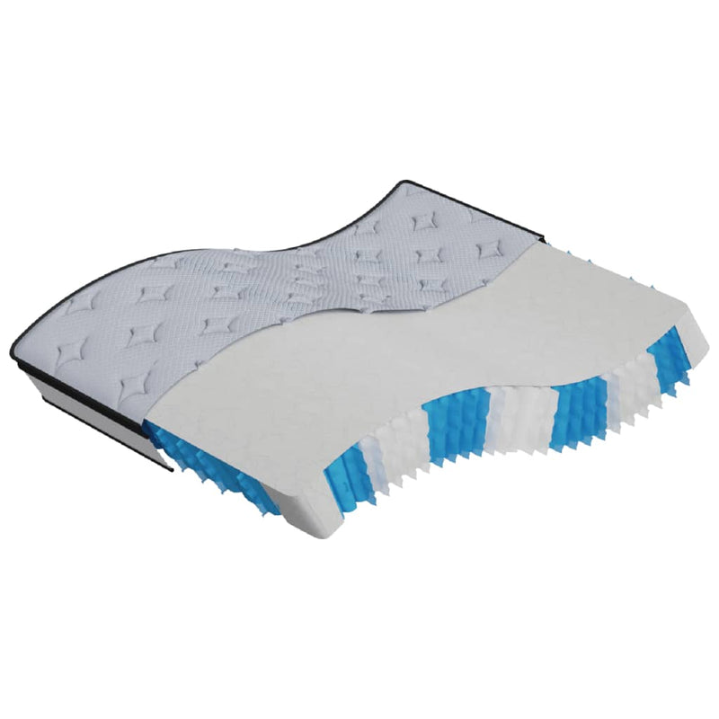 vidaXL Pocket Spring Mattress Medium 137x190 cm Double Size