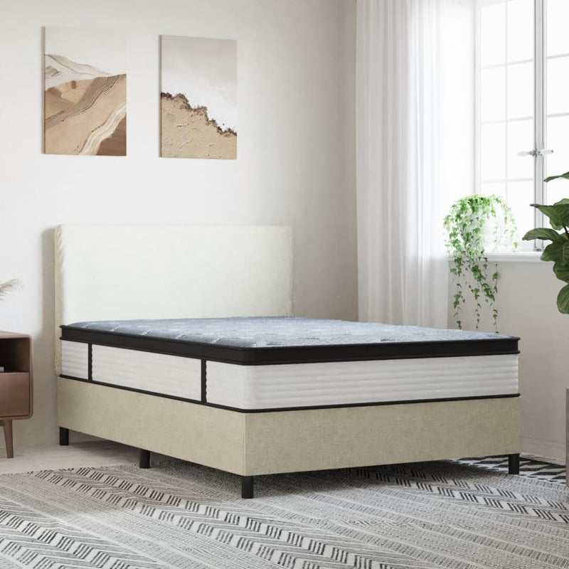 vidaXL Pocket Spring Mattress Medium 137x190 cm Double Size