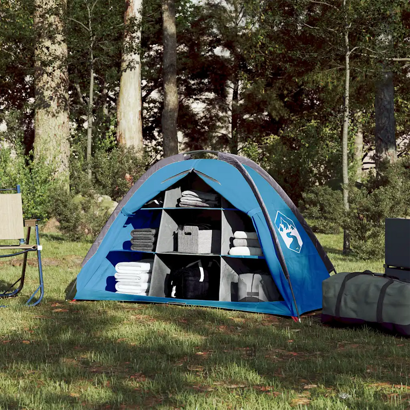 Storage Tent 9 Compartments Blue Waterproof