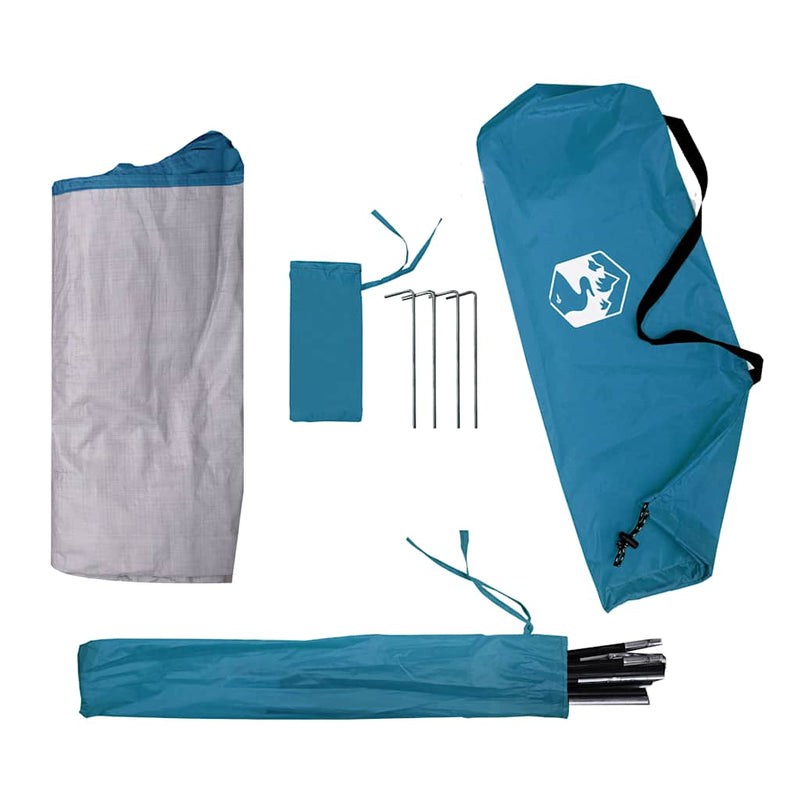 Storage Tent 9 Compartments Blue Waterproof