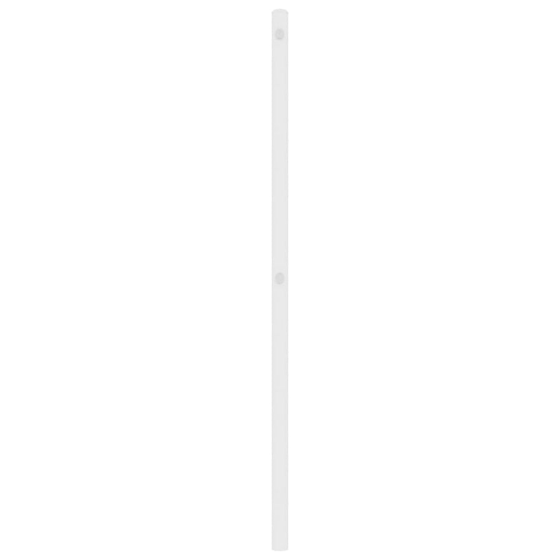 vidaXL Metal Headboard White 90 cm