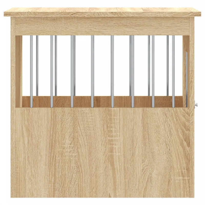 Dog Crate Furniture Sonoma Oak 45x62x59 cm Engineered Wood