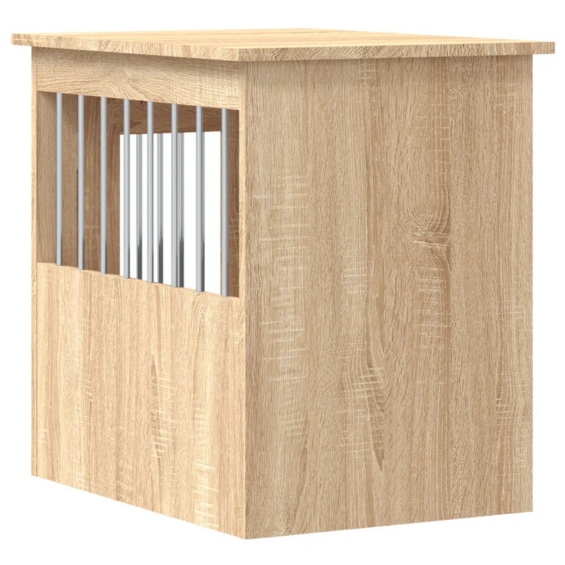 Dog Crate Furniture Sonoma Oak 45x62x59 cm Engineered Wood