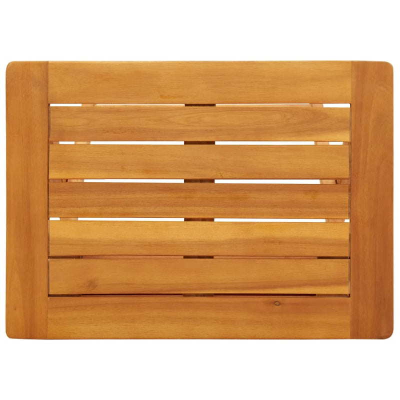 vidaXL Folding Garden Table 50x36x60 cm Solid Wood Acacia
