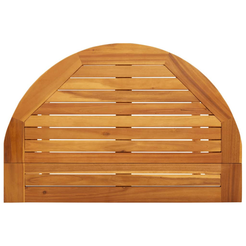 vidaXL Folding Balcony Table 90x60x72 cm Solid Wood Acacia