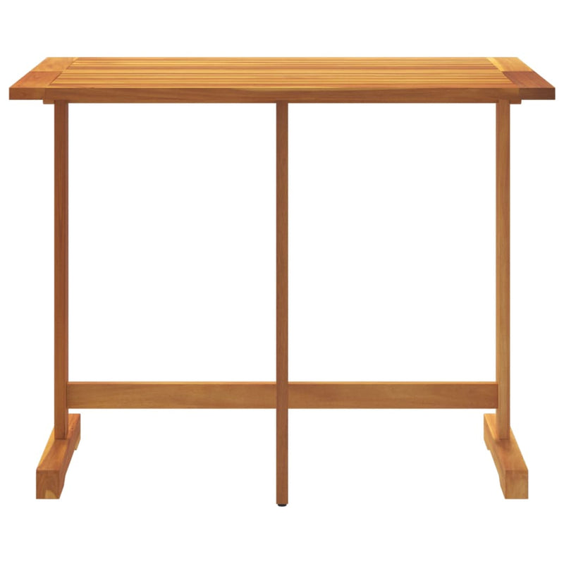 vidaXL Folding Balcony Table 90x60x72 cm Solid Wood Acacia