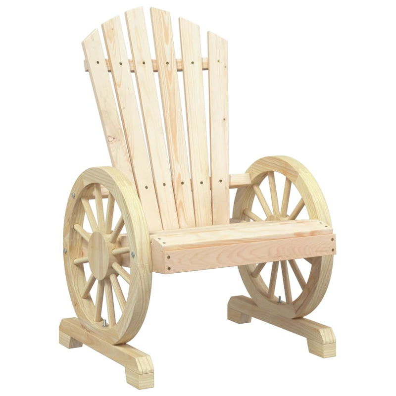 vidaXL Garden Adirondack Chairs 2 pcs Solid Wood Fir