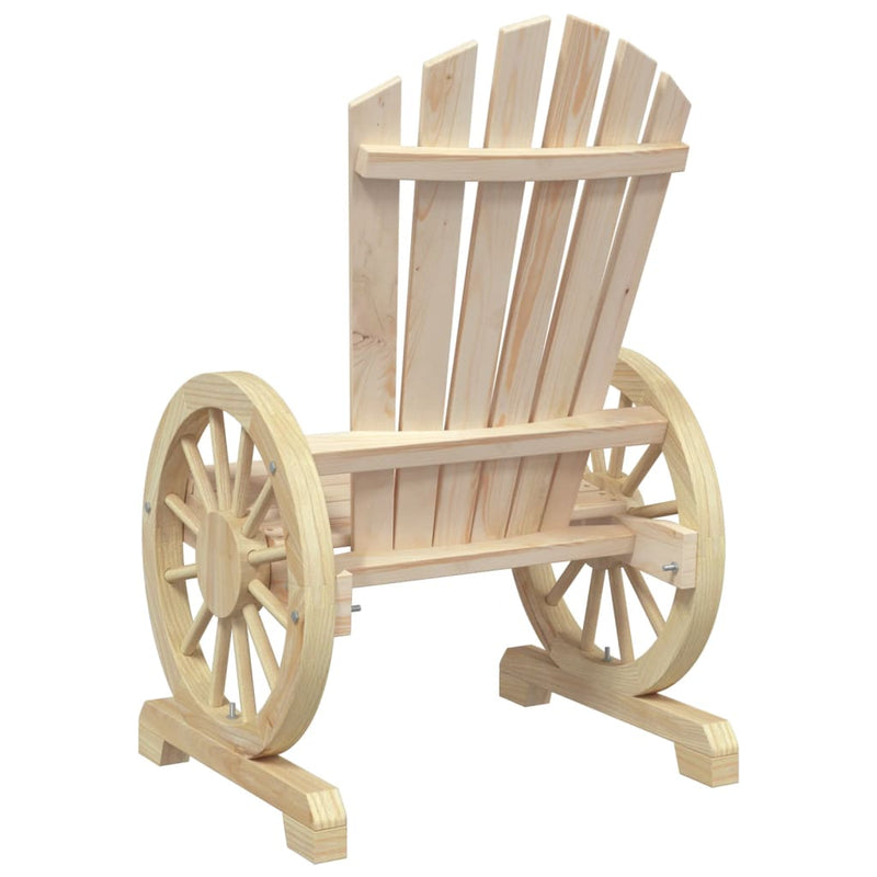 vidaXL Garden Adirondack Chairs 2 pcs Solid Wood Fir
