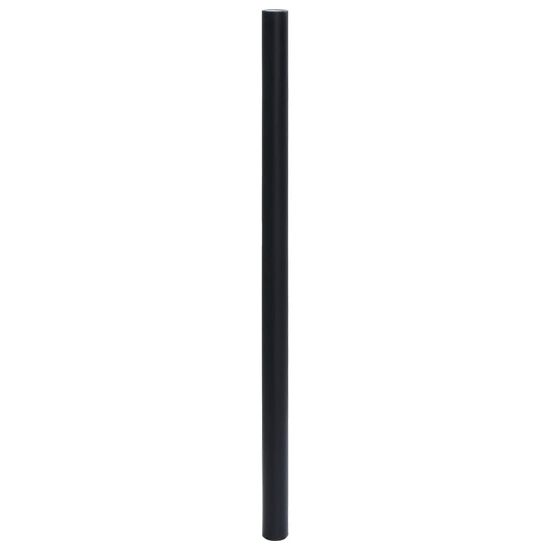 vidaXL Furniture Sticker Self-Adhesive Matte Black 90x500 cm PVC