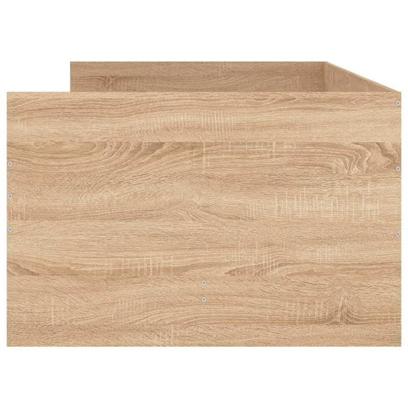 vidaXL Bed Frame with Drawers without Mattress Sonoma Oak 90x190 cm