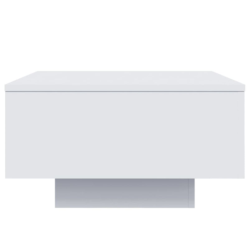 vidaXL Coffee Table White 55x55x31 cm Engineered Wood