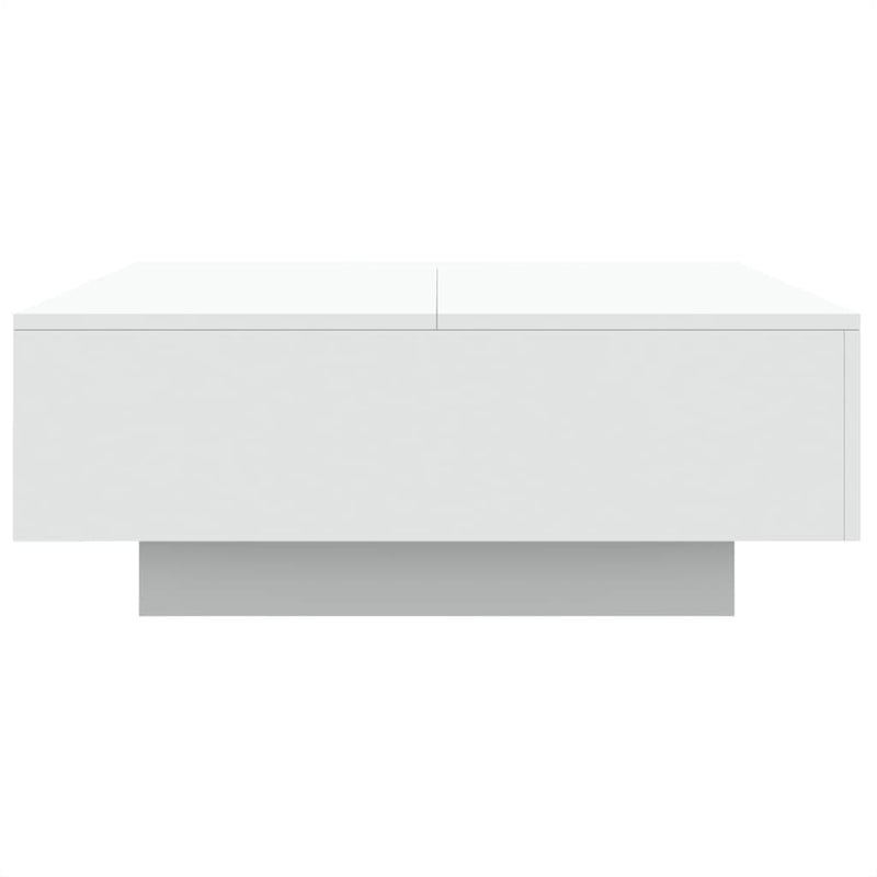 vidaXL Coffee Table White 80x80x31 cm Engineered Wood