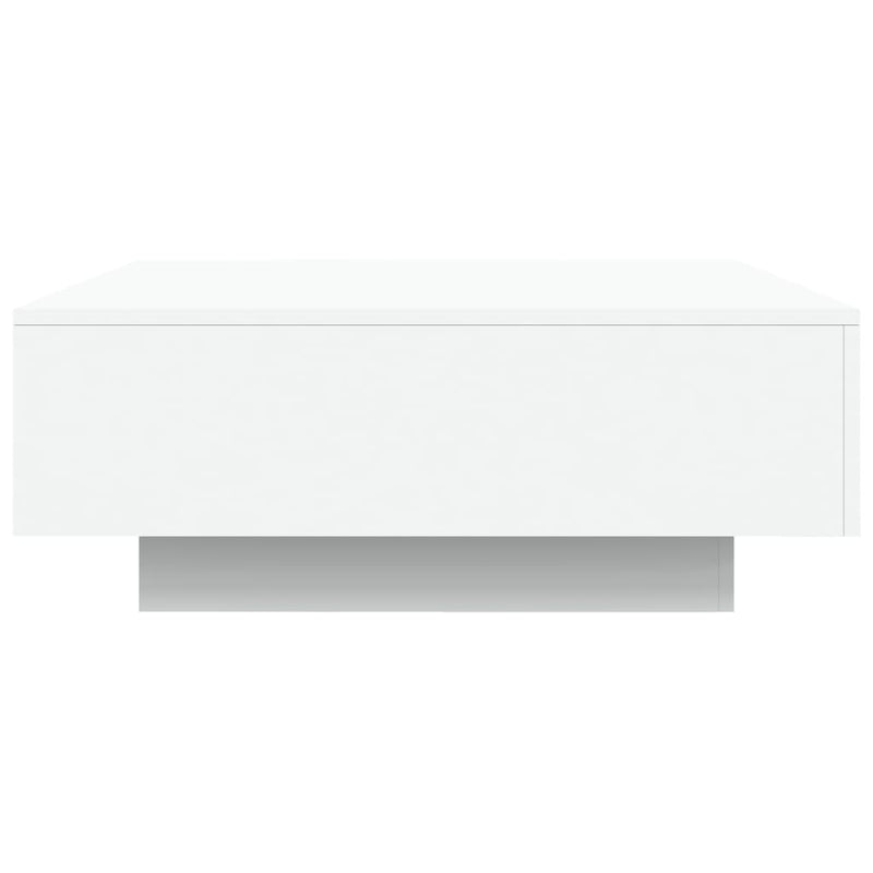 vidaXL Coffee Table White 80x80x31 cm Engineered Wood