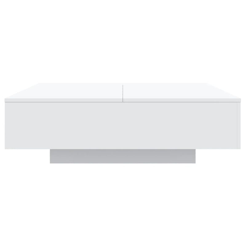 vidaXL Coffee Table White 100x100x31 cm Engineered Wood