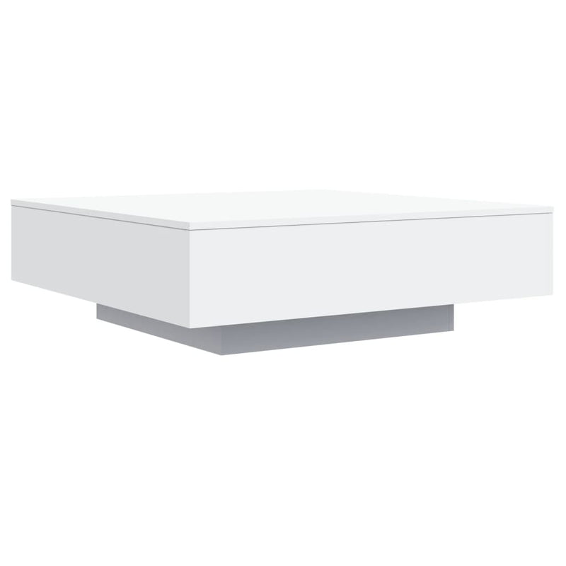 vidaXL Coffee Table White 100x100x31 cm Engineered Wood