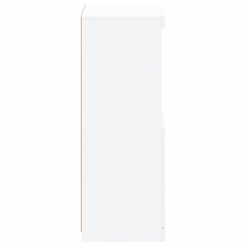 Sideboard with LED Lights White 41x37x100 cm