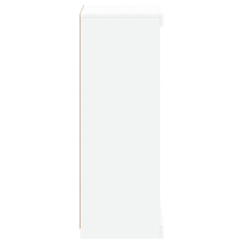 Sideboard with LED Lights White 41x37x100 cm