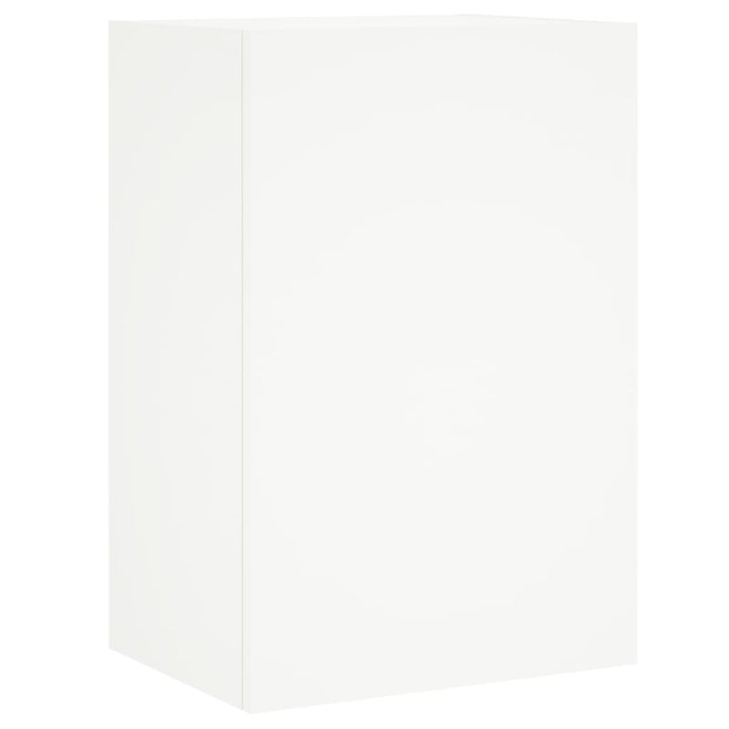 vidaXL TV Wall Cabinets 2 pcs White 40.5x30x60 cm Engineered Wood
