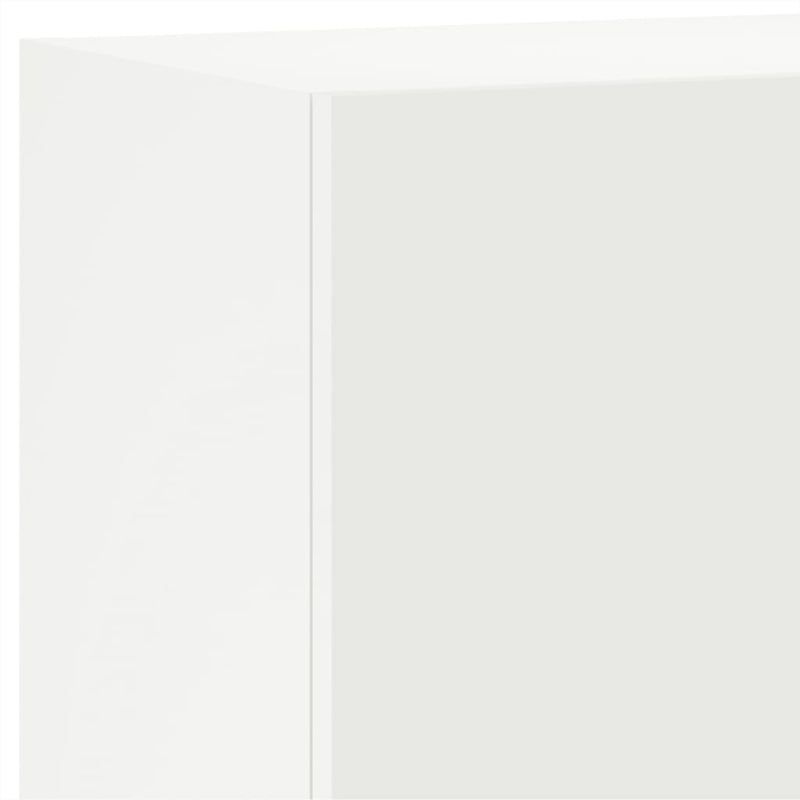 vidaXL TV Wall Cabinets 2 pcs White 40.5x30x60 cm Engineered Wood