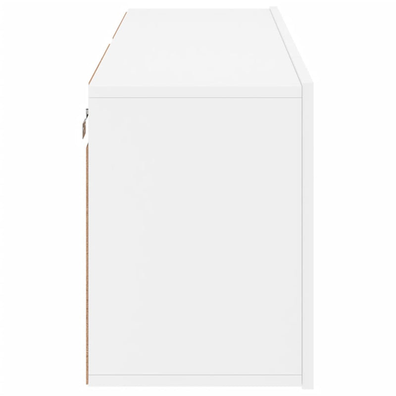 vidaXL TV Cabinets Wall-mounted 2 pcs White 60x30x41 cm