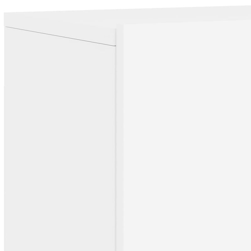 vidaXL TV Cabinets Wall-mounted 2 pcs White 60x30x41 cm