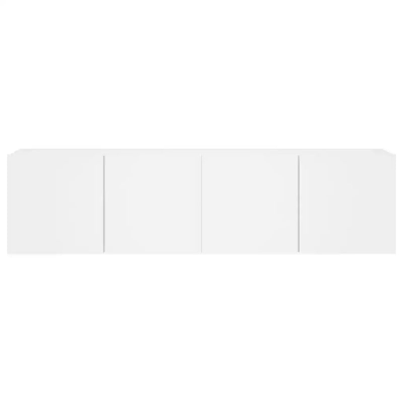 TV Cabinets Wall-mounted 2 pcs White 80x30x41 cm