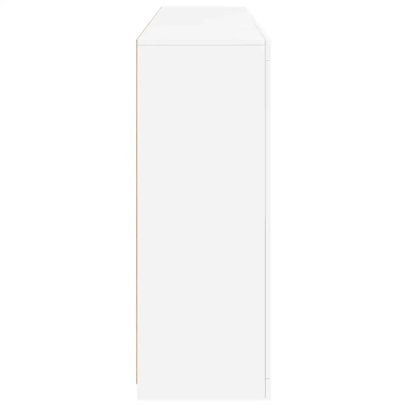 Sideboard with LED Lights White 162x37x100 cm