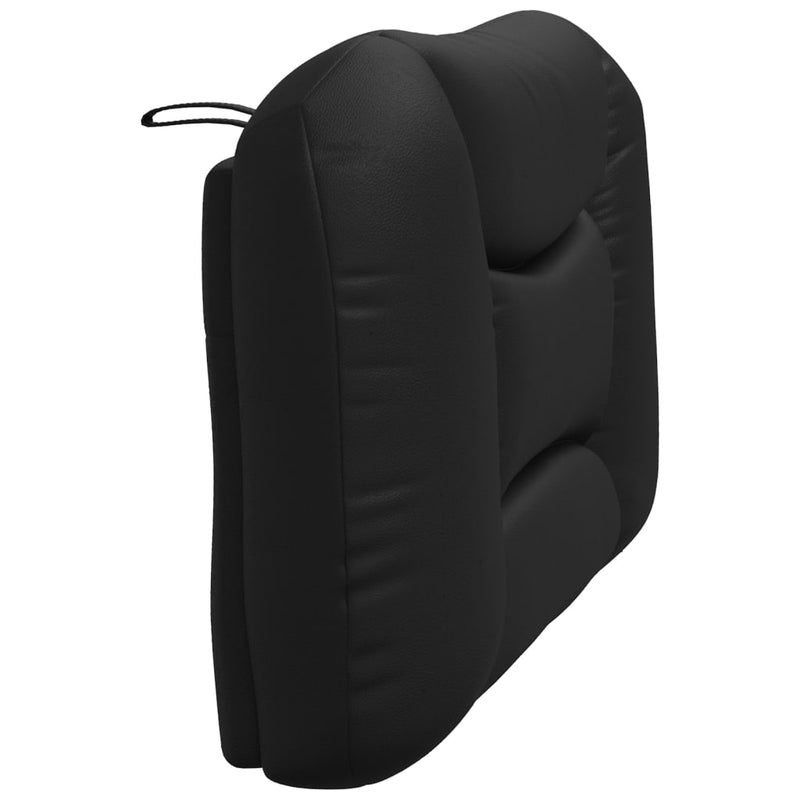 vidaXL Headboard Cushion Black 107 cm King Single Faux Leather