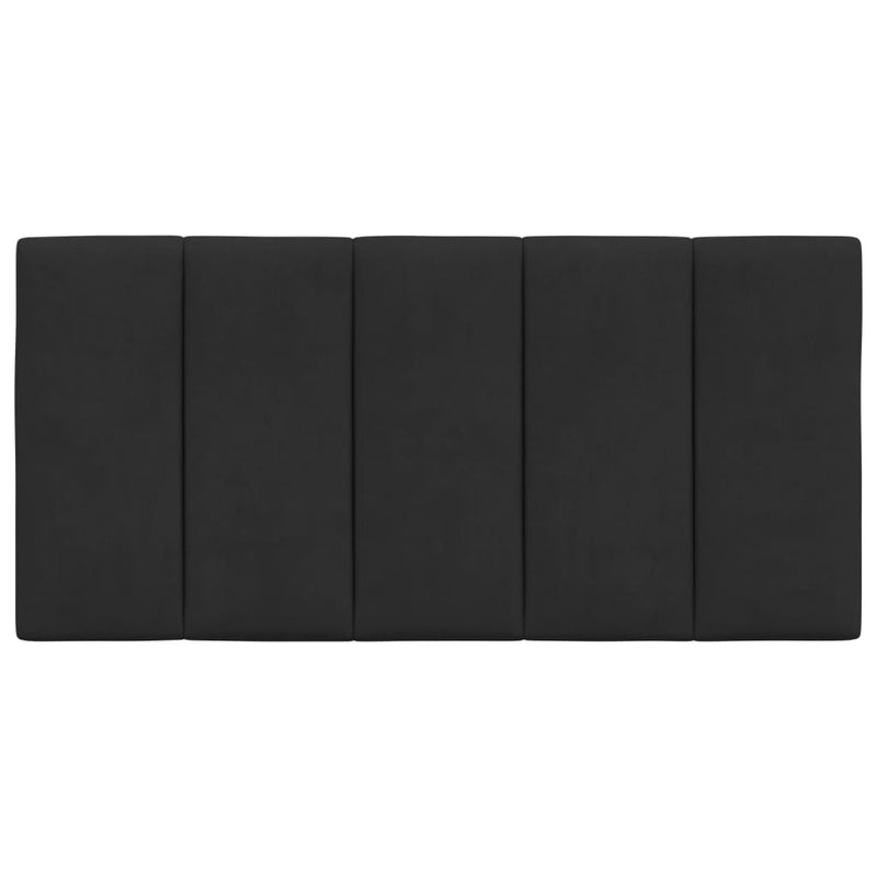 vidaXL Headboard Cushion "Hanko" Black 107 cm King Single Velvet